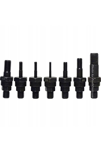 SilverTools Set de scule pentru piulițe M3-M12, adaptor 3 în 1, 13 piese, car...
