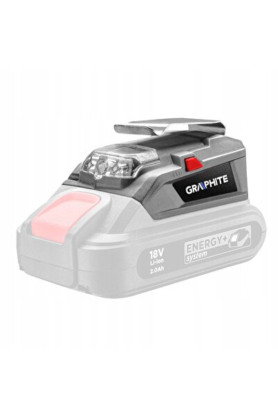 graphite ADAPTOR USB MINI LAMPĂ LED CU CLIP PENTRU BĂRĂ POWERBANK ENERGY 58G025