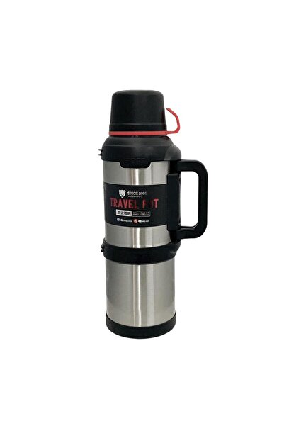POINTTECH 4 Litre Çift Katmanlı Vakumlu Çelik Termos – 48 Saat Sıcak & Soğuk ...