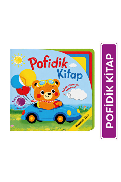 yükselen zeka Pofidik Kitap - Yumuşacık Sticker Kitabı