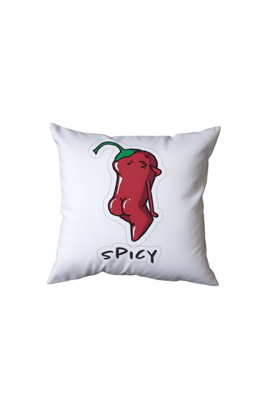 Beramussa Red Pepper Design Pillow, Funny Gift