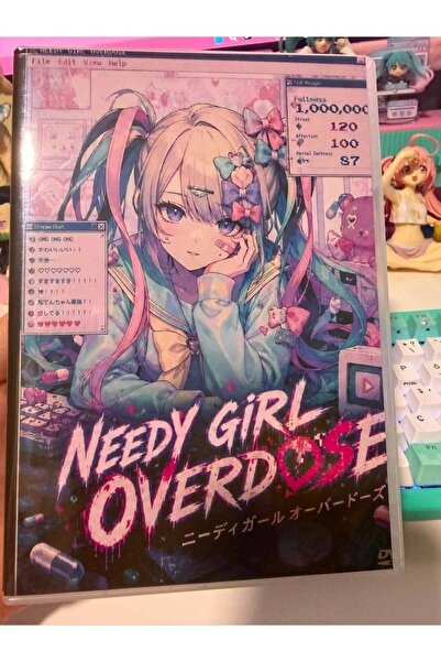 nihonwosekai Needy Girl Overdose Streamer Anime Dvd Tasarım Kutu K Angel