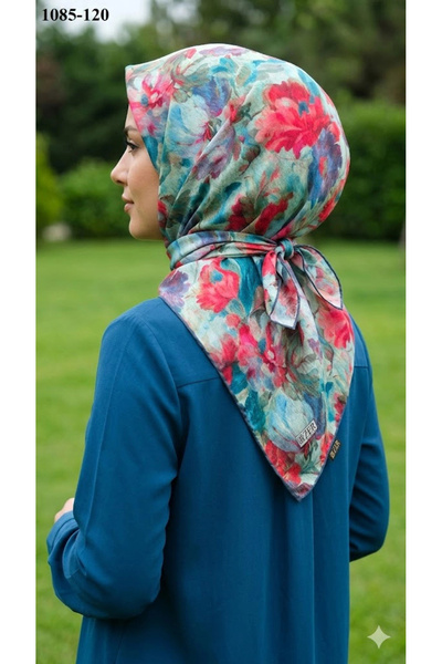 ZER Scarfs Dijital Soft Pamuk Eşarp 1085-120