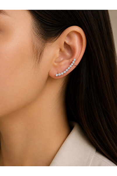 Bymiel Women's Zircon Stone Ear Cuff Ear Cartilage Earring