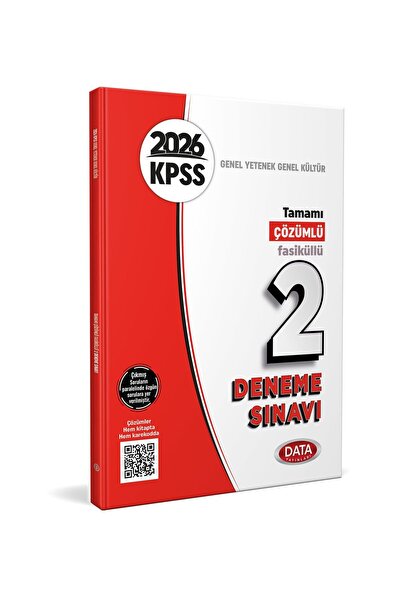 Bi bigelio Data 2026 KPSS Genel Yetenek Genel Kültür Tamamı Çözümlü 2 Fasikül...