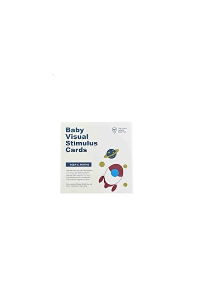 OEM Carduri stimulare vizuala bebe 6 - 12 luni, bebelusi cu imagini colorate,...