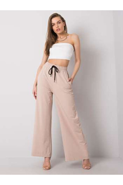Basic Feel Good Pantaloni Trening Dama, BASIC FEEL GOOD, Bumbac, Bej, model R...