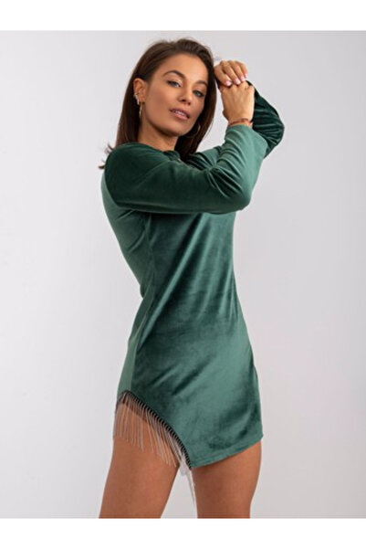 Italy Moda Rochie Dama Maxi, Rochie dreapta, ITALY MODA, Verde de Ocazie Nunta