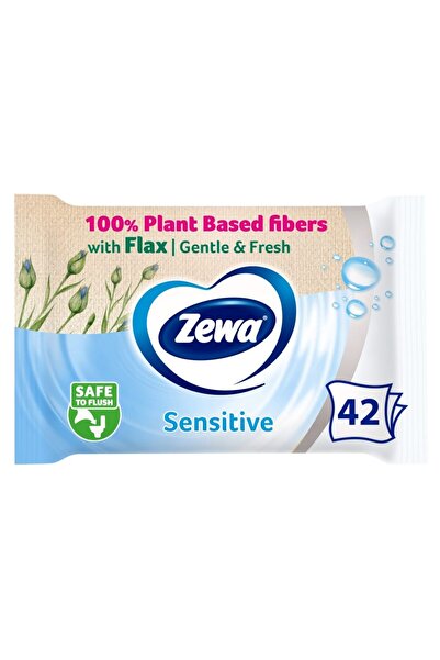 Zewa Wet Hygiene Paper 42 pcs Pure