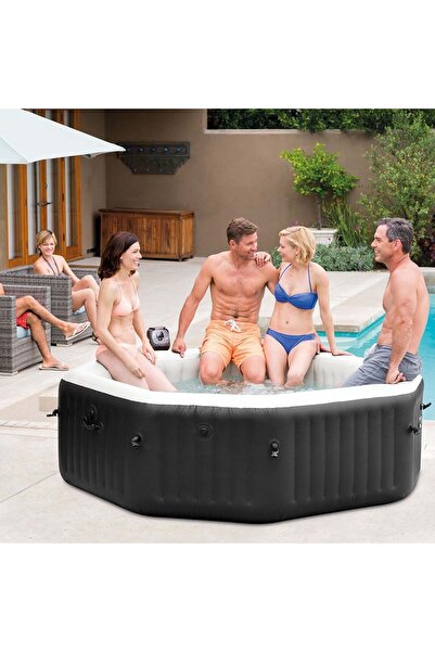 Intex Φουσκωτό Τζακούζι 4 Ατόμων Pure Spa Jet & Bubble Deluxe 28458