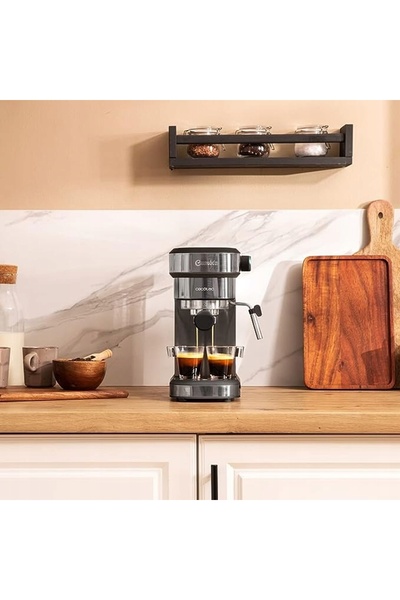 CECOTEC Cafelizzia 890 Dark 1350W 1,1l aparat de espresso cu manetă de presiune