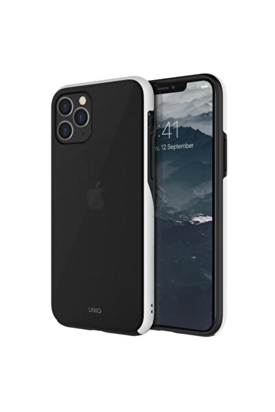 Uniq Case Husă hibridă Uniq Vesto Hue pentru iPhone 11 Pro Max, Negru/Alb