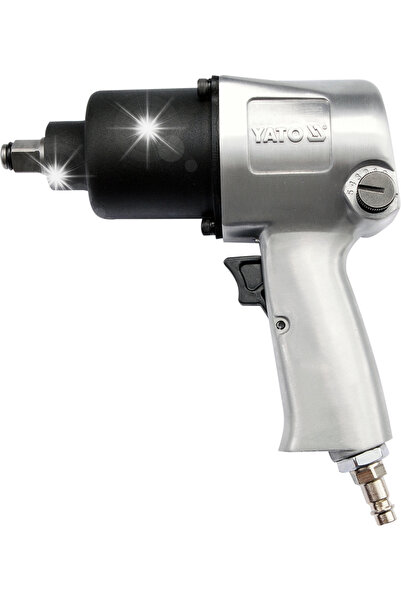 yato Cheie pneumatică de impact pentru roți 1/2'' 550Nm din aluminiu TWIN HAMER
