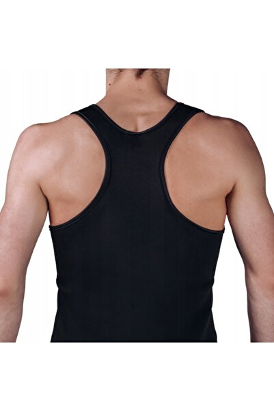 Fit4Med Vestă de neopren pentru bărbați, pentru îmbunătățirea siluetei, arder...