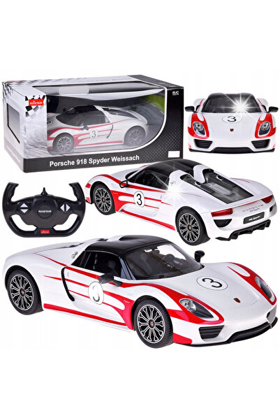 Jokomisiada Mașină teleghidată Rastar Porsche 918 Spyder 1:14 pilot ośw RC0711