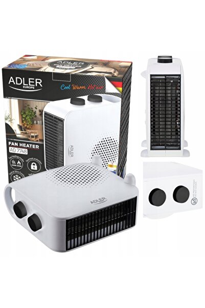 adler Aerotermă electrică 2000W, funcție ventilator, termostat