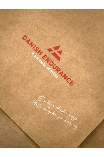 DANISH ENDURANCE Tricouri bărbătești din bumbac, cu guler rotund, pachet de 2...