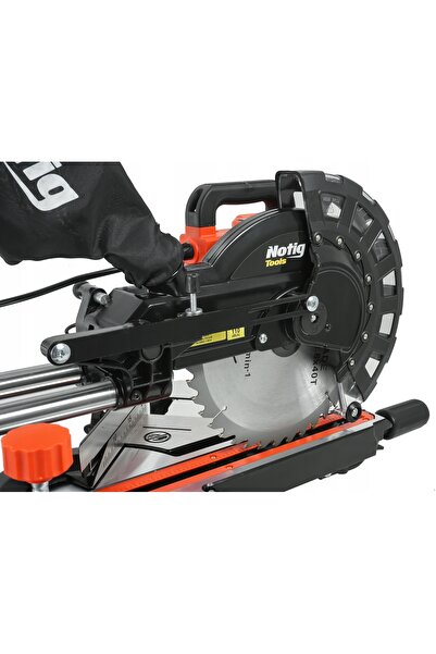 innature Ferăstrău circular de masă 255 mm cu tăiere în unghi și ghidaj laser