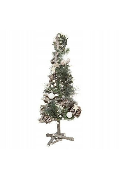 innature Brad artificial de 55 cm, verde, din ramuri naturale de brad