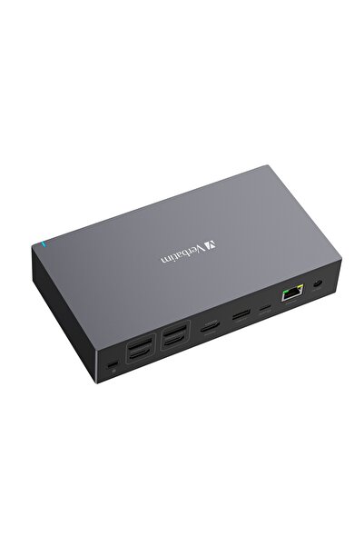 NO BRAND Stație de andocare Verbatim USB-C Pro CDS-17 3xHDMI 2xDP RJ-45 5xUSB...