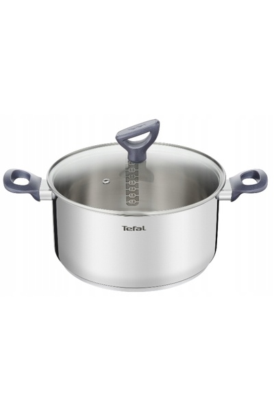 TEFAL Set de oale și tigăi Daily Cook din oțel, pentru inducție, 11 piese