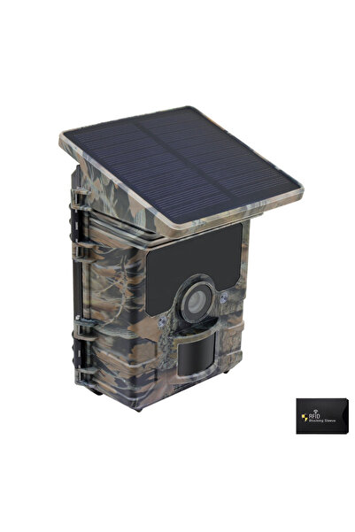 UnderShop Hunting Camera 30MP with Solar Panel, Night Vision, Motion Sensor, ...