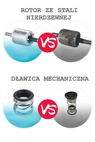 NO BRAND Pompă pentru apă murdară cu tocător pentru șlam și centrifugă + țevi...