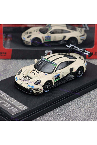 Star Race Porsche 911 GT3 Racing Milky White No.288 Racing