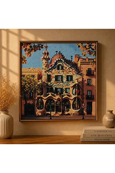 DNZt 5D Diamond Painting 30x30 cm Elmas Mozaik Boncuklu Taşlı Goblen Pano Tab...