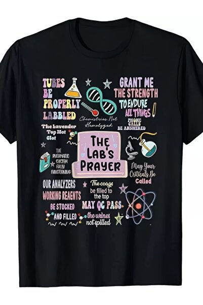 En22 تي شيرت رجالي مطبوع للصيف من The Lab'S Prayer Medical Laboratory Scienti...