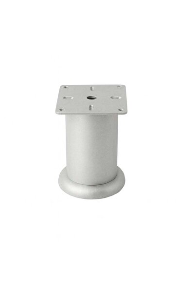 OEM WAW furniture leg, Ayagi, D 51, H 60, adjustable, metallic, aluminum finish