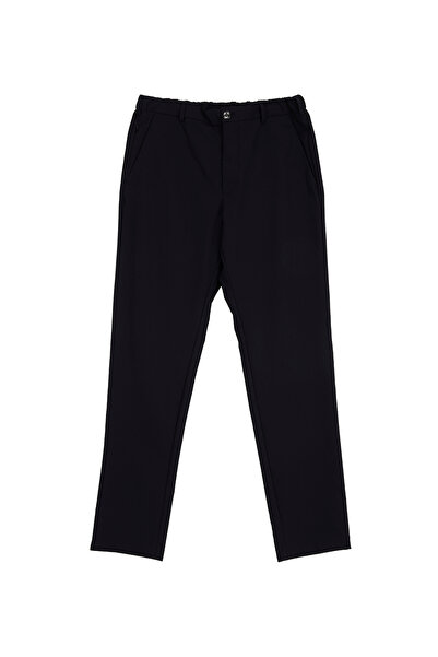 BROOKS BROTHERS Siyah Erkek Slim Fit Pantolon BBSS26MPT011