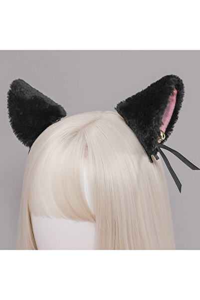 Choice black cat ear Anime Cat Ear Hairclip Cosplay Lolita Kawaii Kitten Head...