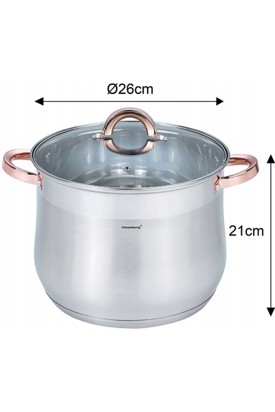 NO BRAND Klausberg Golden Rose Ghiveci Tradițional 10,7 L