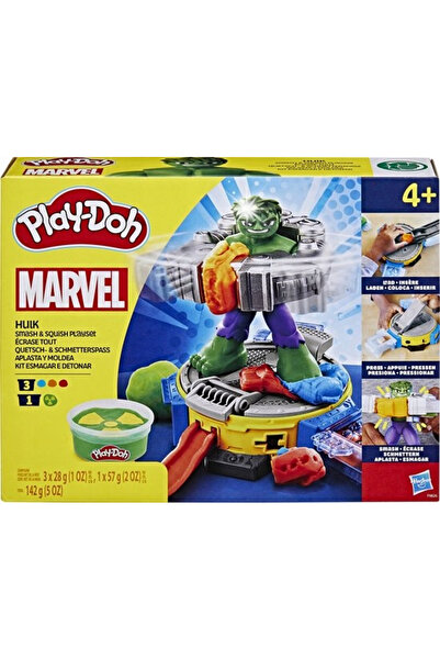 Play Doh Play-Doh Ciastolina Set Marvel Hulk Smash & Squish figurină Hasbro F...