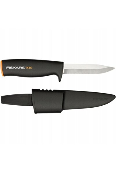 FiSKARS K40 CUȚIT DE GRĂDINĂ MULTIFUNCȚIONAL PENTRU EXTERIOR, PENTRU RĂZUIREȘ...