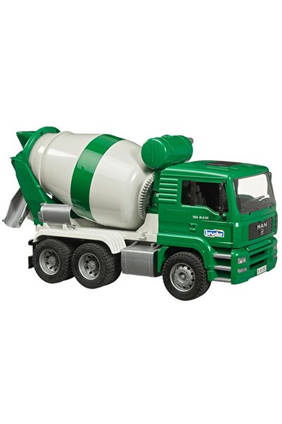 BruderBusiness BRUDER MAN TGA betonieră alb-verde 02739