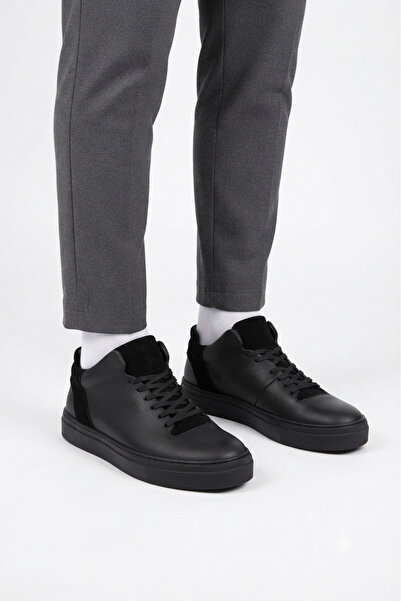 Zerenyus Zrc004 High Quality Lace-Up Men's Sports Shoes Black