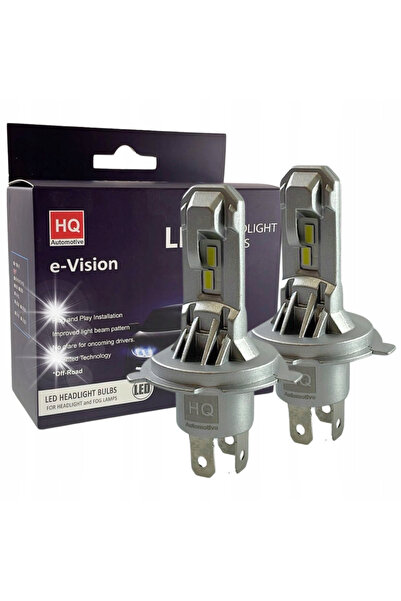HQ Automotive Becuri LED H4 CANBUS 6000K Dimensiune Originală 1:1 PLUG&PLAY E...