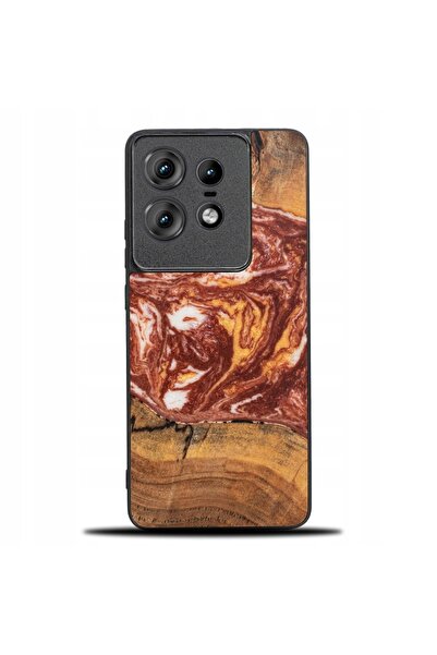 BewooDesign Husă Bewood Unique pentru Motorola Edge 50 Pro - Planete - Marte