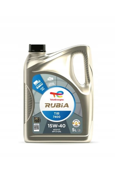 TotalEnergies ULEI DE MOTOR TOTAL RUBIA TIR 7400 15W40 5L