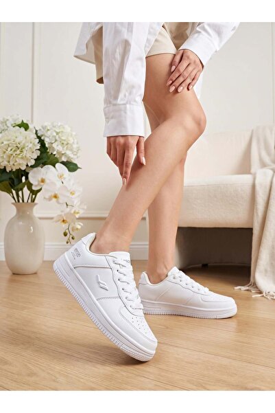 Lescon Zeplin 7 White Women's Sneakers