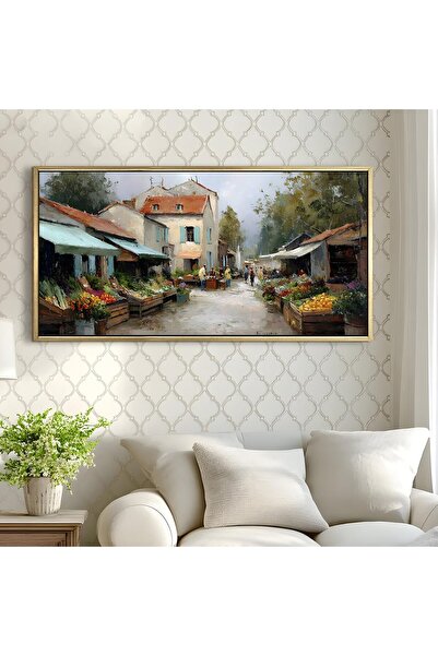 Signtouch Advertising Signtouch European Countryside Canvas Wall Art 60x120 c...