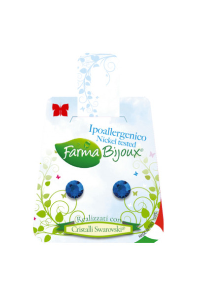 Farma Bijoux Υποαλλεργικά Σκουλαρίκια Xirius Cristalli Swarovski ®   χρώμα Με...