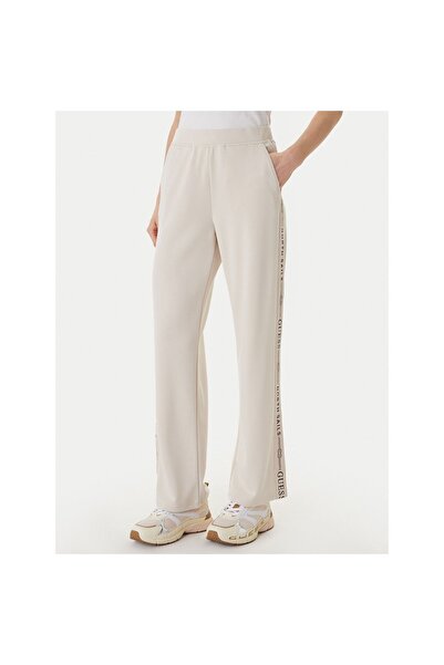 Guess Pantaloni de trening pentru femei W6GB29K3282 Bej