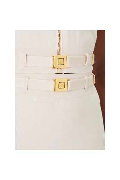 Elisabetta Franchi Top de damă TK71S61E2 Bej