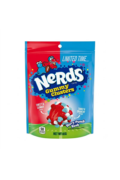 Nerds Gummy Clusters Berry Punch Rush 85g
