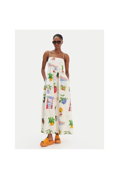 Seafolly Rochie de vară pentru femei 55597-DR Crem
