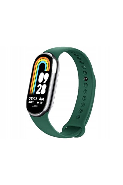 NO BRAND Curea DEVIA Deluxe Sport pentru Mi Band 8 Verde închis