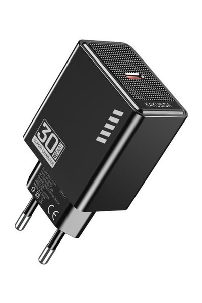 KAKUSİGA φορτιστής τοίχου KSC-1241, USB-C, 30W, μαύρος